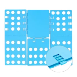 relaxdays Wäscheschrank »1 x Wäschefalter 4. Generation blau«