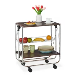 relaxdays Servierwagen »Klappbarer Servierwagen«