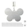 relaxdays Türfeststeller »48 x Tischdeckenbeschwerer Schmetterling«