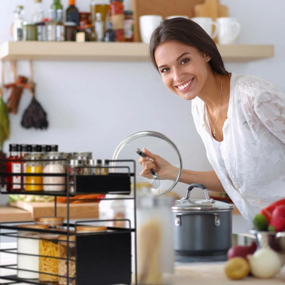 relaxdays Mehrzweckregal »Schubladenregal mit 2 Körben« – Bild 3