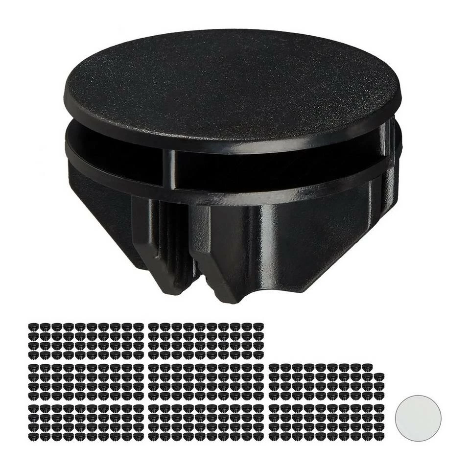 relaxdays Steckregal »320x Verbindungsstück Steckregal schwarz«