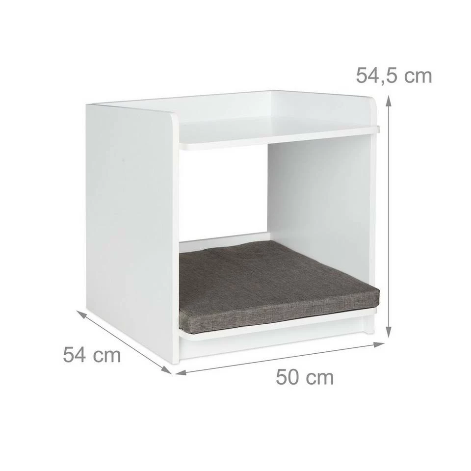 relaxdays Beistelltisch »Beistelltisch mit Haustierbett« – Bild 4