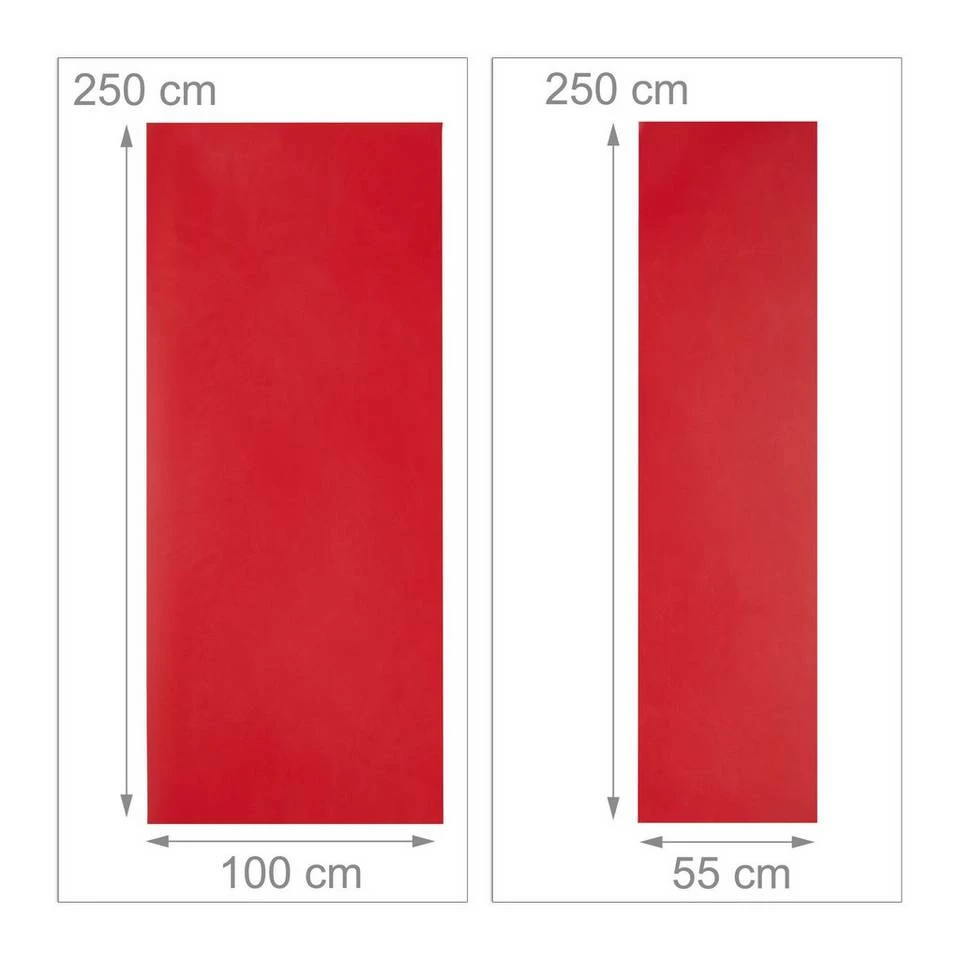 relaxdays Bierzeltgarnitur »6x Bierzeltgarnitur Auflage rot« – Bild 4