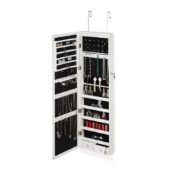 relaxdays Schmuckschrank »Schmuckschrank mit Spiegel«