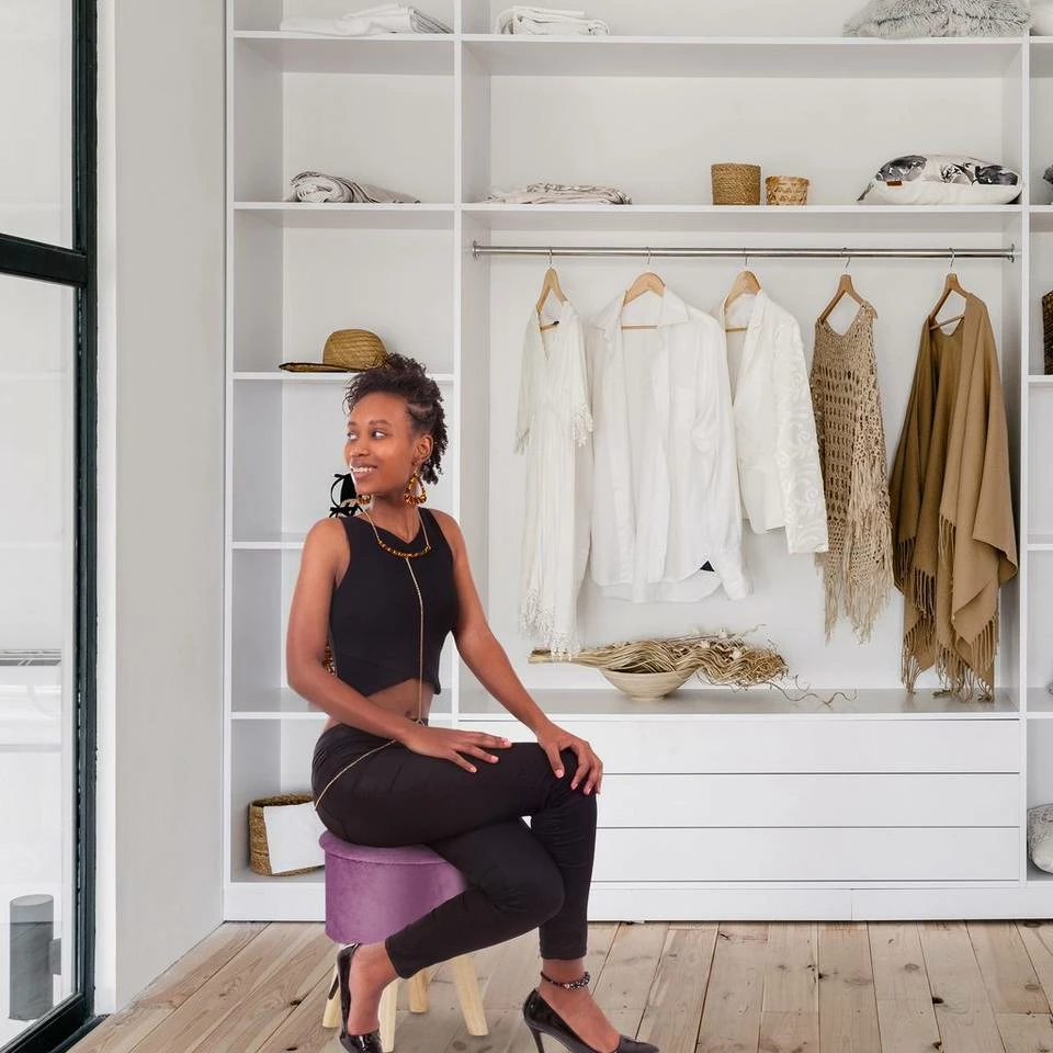 relaxdays Fußhocker »Hocker mit Stauraum aus Samt«, Creme Grau Hellbraun, Anthrazit Hellbraun, Creme Hellbraun, Lila Hellbraun – Bild 3