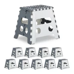 relaxdays Tritthocker »10 x Tritthocker klappbar L«