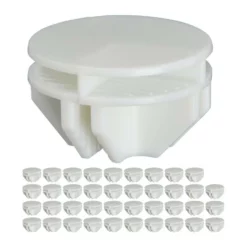 relaxdays Steckregal »40 x Verbindungsstücke Steckregalsystem«