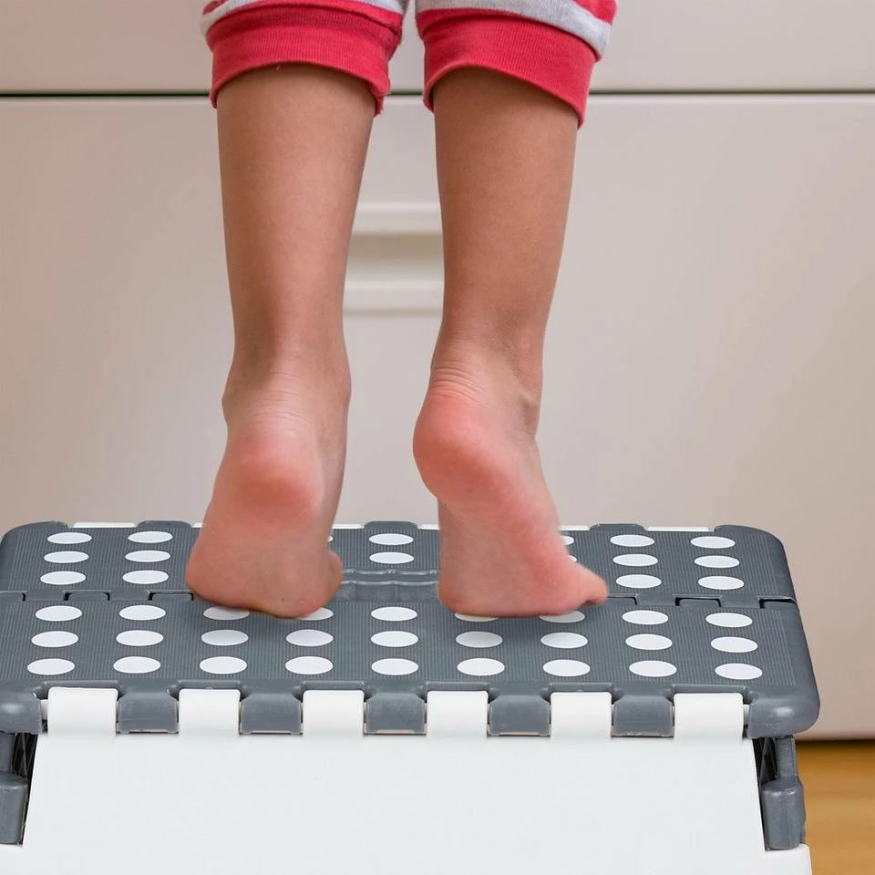 relaxdays Tritthocker »4 x Tritthocker klappbar niedrig« – Bild 3