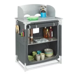 relaxdays Campingtisch »Mobile Campingküche mit Tragetasche«