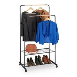 relaxdays Kleiderständer »Kleiderständer auf Rollen«