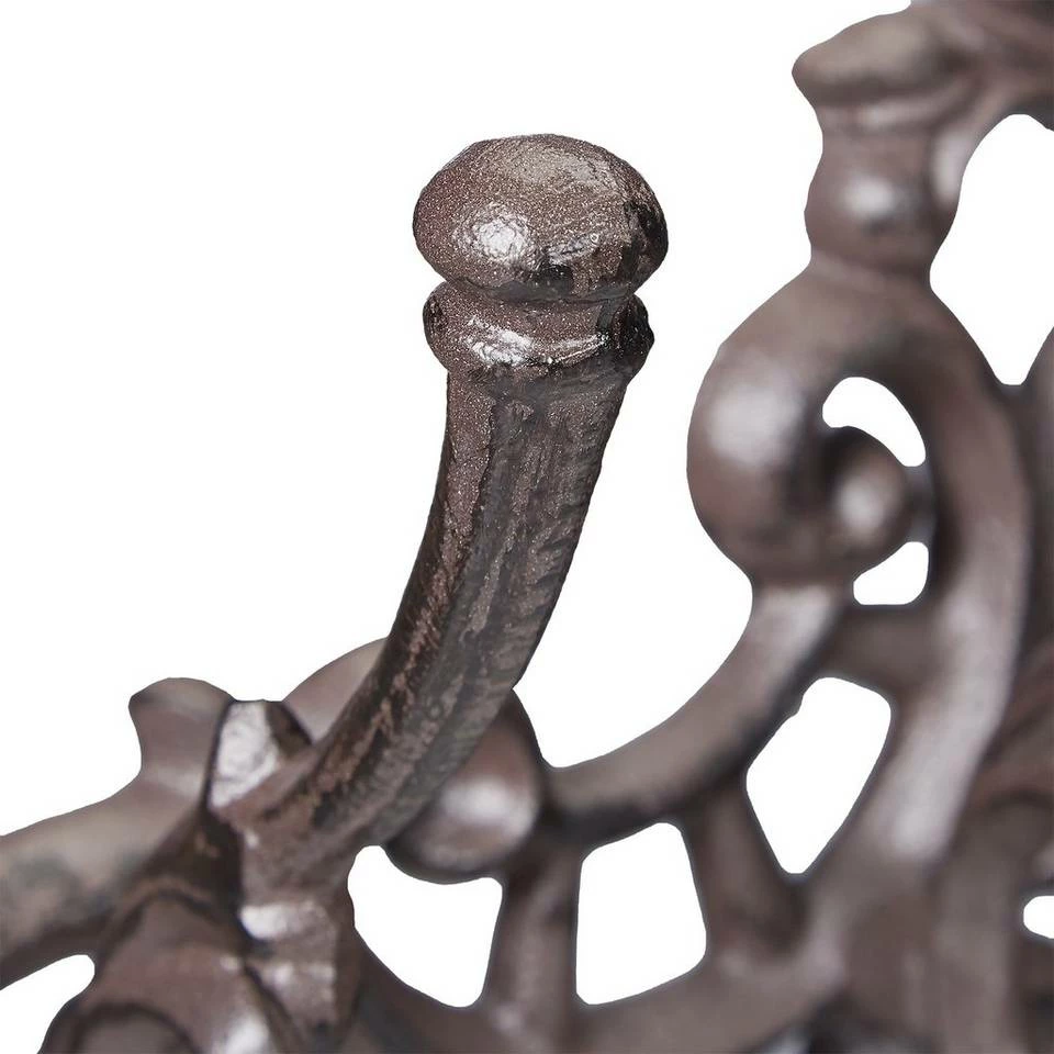 relaxdays Garderobenleiste »2 x Garderobenleiste Vintage braun« – Bild 7