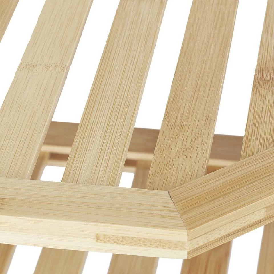 relaxdays Aufsatzregal »Bambus Eckregal für die Küche« – Bild 6