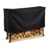 relaxdays Kaminholzregal »Kaminholzregal mit Abdeckung«, BxTxH:30x114x92 cm