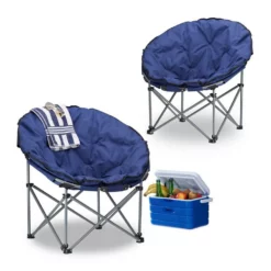 relaxdays Campingstuhl »2 x Campingstuhl Moonchair für 120 kg«
