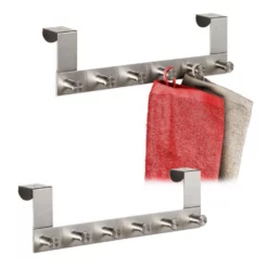 Türgarderobe »2 x Türgarderobe für stumpfe Türen«, relaxdays