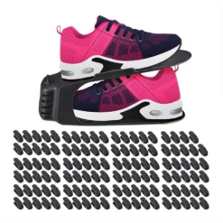 relaxdays Schuhregal »120 x Schuhstapler schwarz«