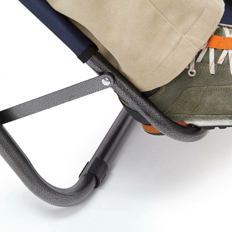 relaxdays Gartenliege »1 x Sonnenliege klappbar dunkelblau« – Bild 9