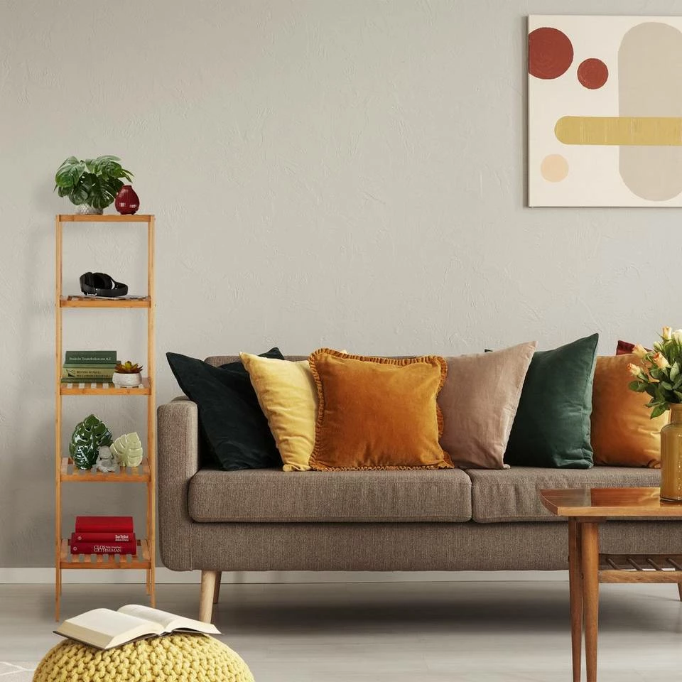 relaxdays Badmöbel-Set »Badregal Bambus mit 5 Ablagen« – Bild 5