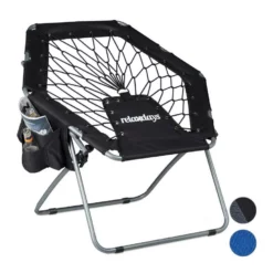 relaxdays Campingstuhl »1 x Bungee Stuhl WEBSTER schwarz«