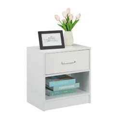 relaxdays Nachttisch »Nachttisch mit Schublade«