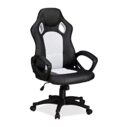 relaxdays Gaming-Stuhl »Gaming Stuhl XR9 im Racer Design«, Weiß Schwarz Gr&uuml;n, Schwarz Rot, Schwarz Wei&szlig;, Schwarz Dunkelblau
