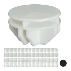 relaxdays Steckregal »640x Verbindungsstück Steckregal weiß«