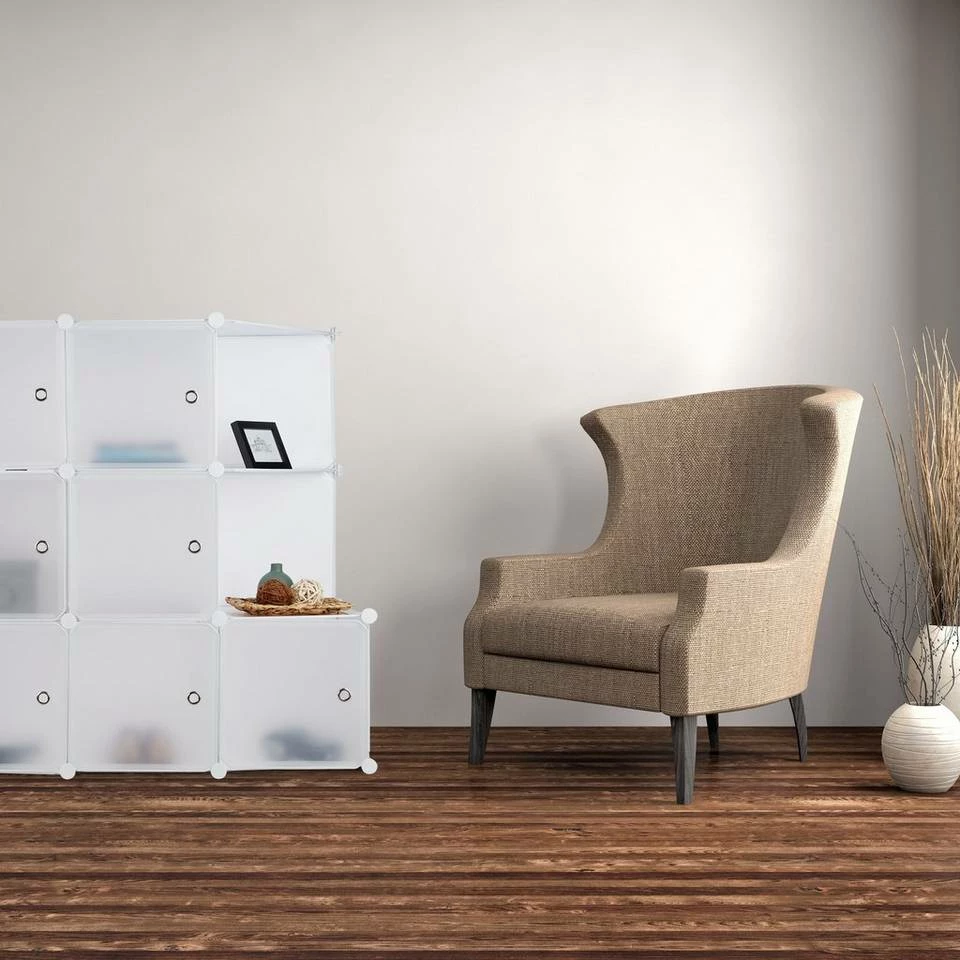 relaxdays Steckregal »320x Verbindungsstück Steckregal weiß« – Bild 5