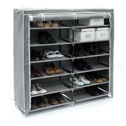 relaxdays Schuhregal »1 x Schuhschrank VALENTIN anthrazit«