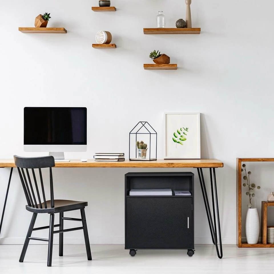 relaxdays Rollcontainer »Rollcontainer mit 3 Fächern« – Bild 5