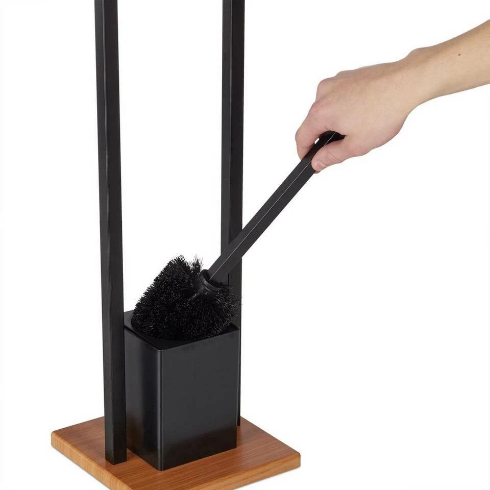 relaxdays Badezimmer-Set »WC-Garnitur mit Ablage« – Bild 8