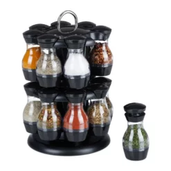 relaxdays Gewürzkarussell »Gewürzkarussell mit 16 Gläsern«