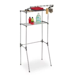 relaxdays Waschmaschinenumbauschrank »Waschmaschinenregal Metall«