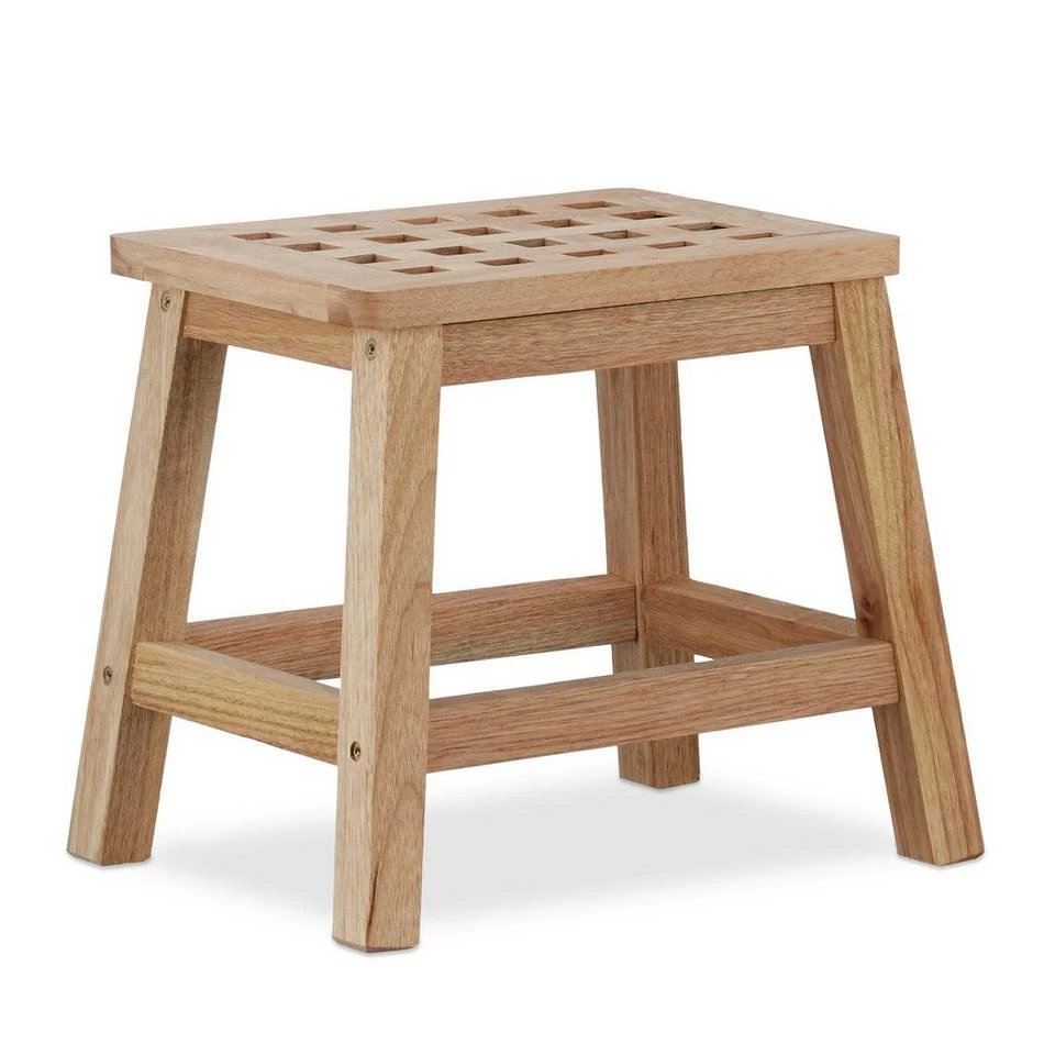 relaxdays Tritthocker »Tritthocker Walnuss« – Bild 8