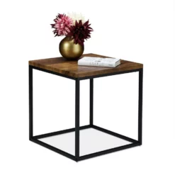 relaxdays Beistelltisch »Beistelltisch Industrial Design«