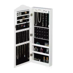 relaxdays Schmuckschrank »Schmuckschrank mit Spiegel«