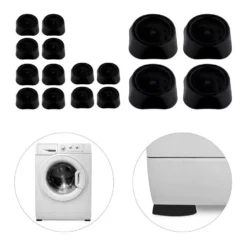 relaxdays Vibrationsdämpfer »16 x Schwingungsdämpfer Waschmaschine«