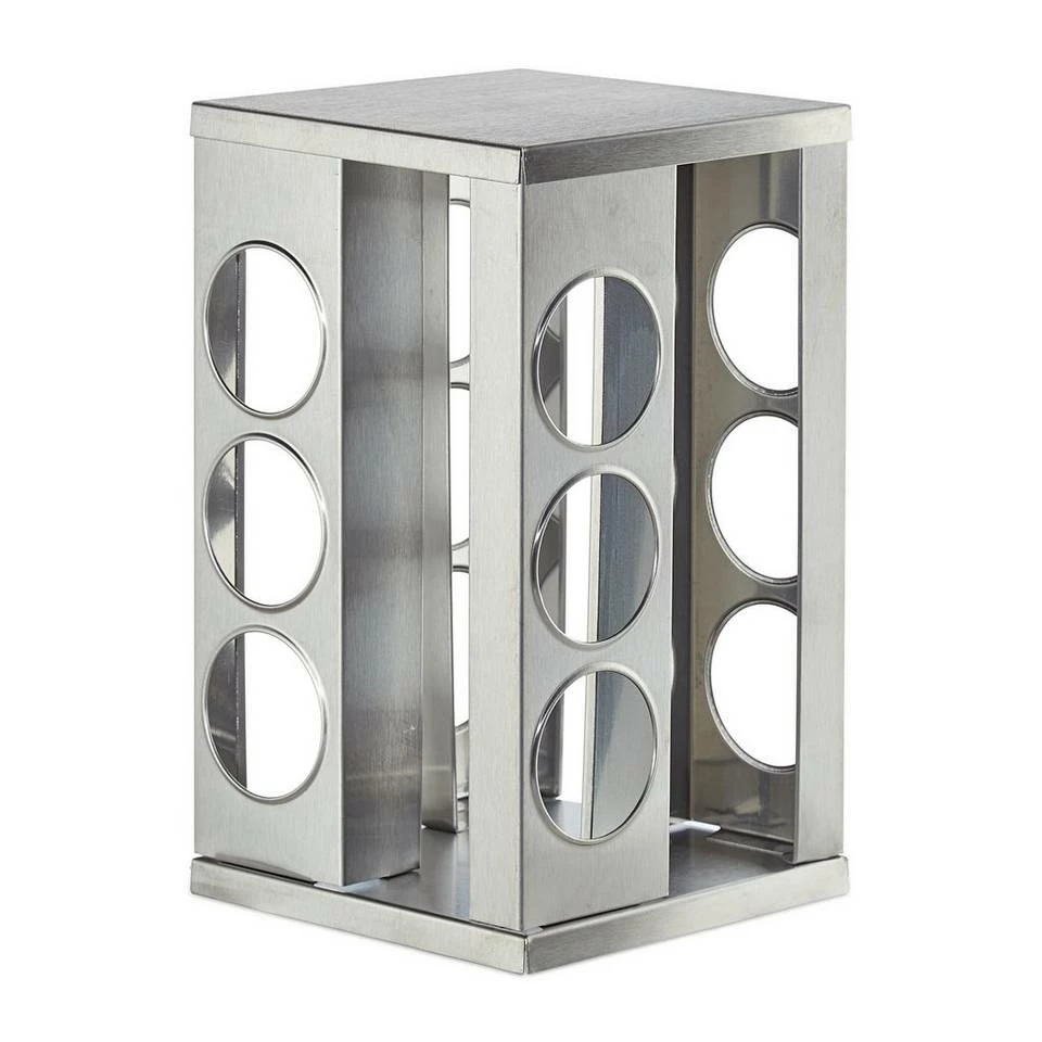 relaxdays Gewürzkarussell »Gewürzkarussell eckig mit 12 Gläsern« – Bild 7