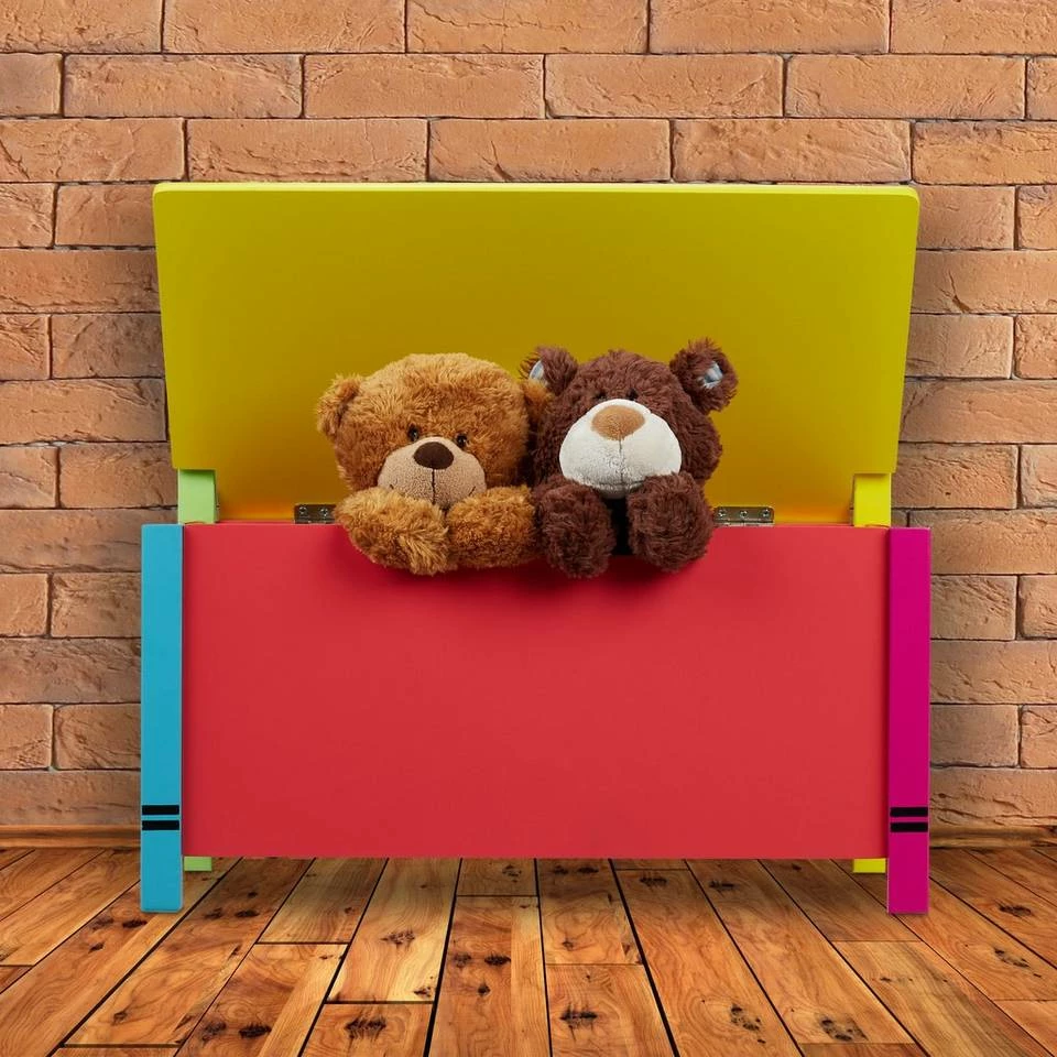 relaxdays Truhenbank »Kindersitzbank mit Stauraum« – Bild 2