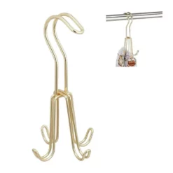 relaxdays Gürtelhalter »1 x Gürtelhalter in Gold«