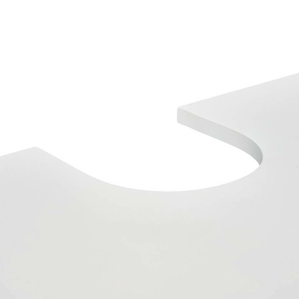 relaxdays Waschbeckenunterschrank »Weißer Waschbeckenunterschrank« – Bild 9