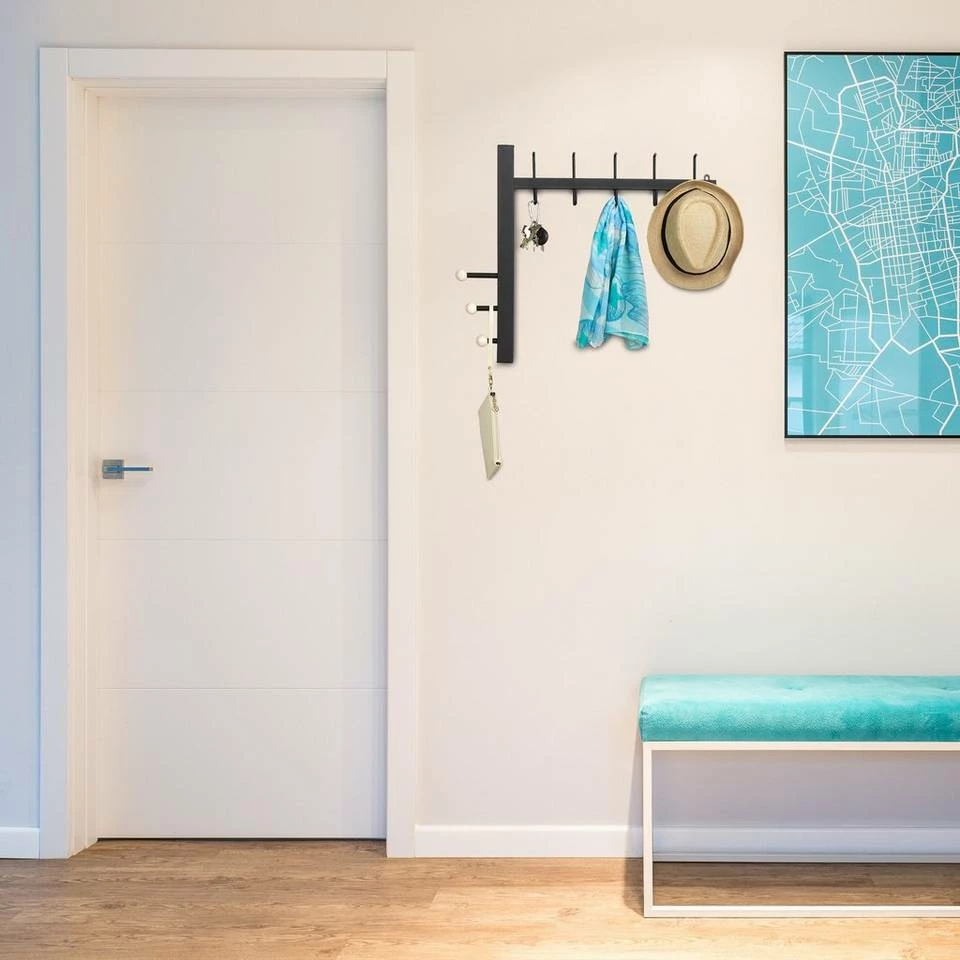 relaxdays Wandgarderobe »Wandgarderobe« – Bild 2