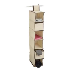 relaxdays Hängeregal »1 x Hängeregal Kleiderschrank beige«