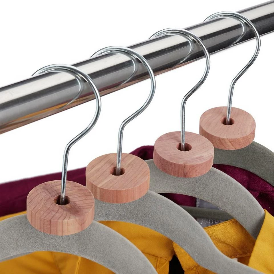 relaxdays Kleiderschrank »100 x Mottenschutz aus Zedernholz« – Bild 6