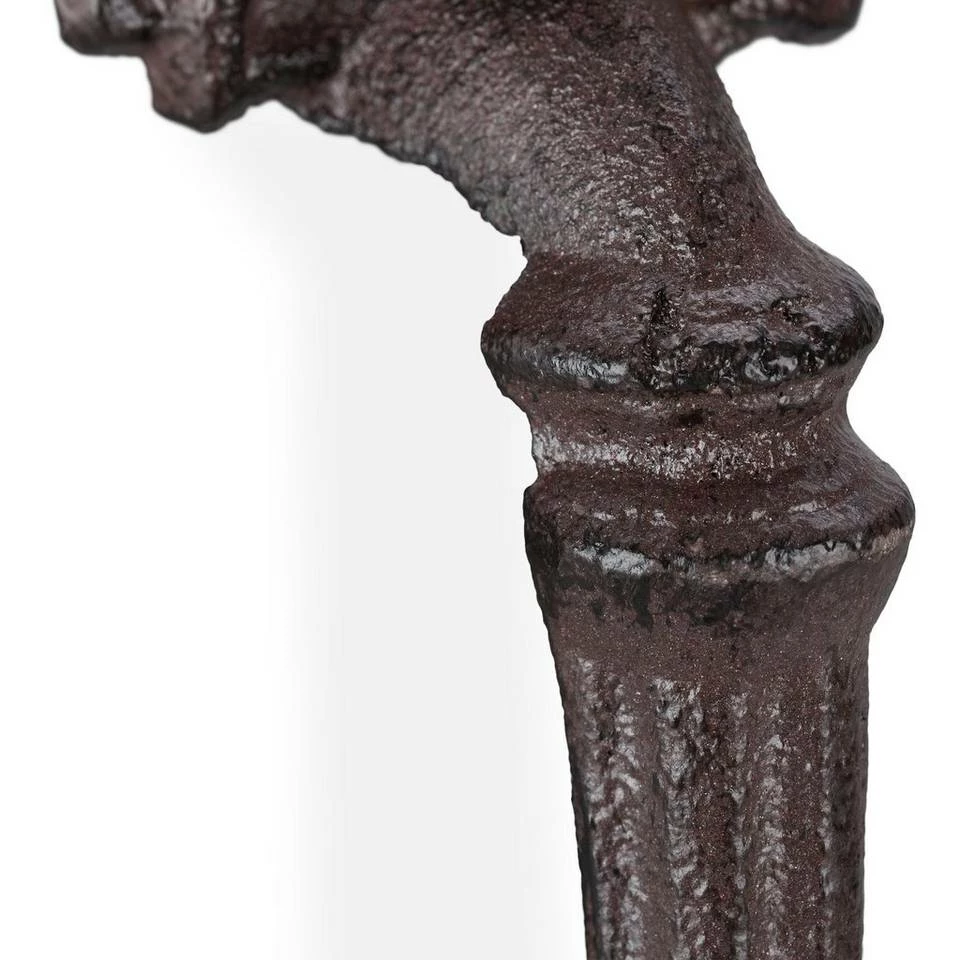 relaxdays Möbelgriff »Möbelgriffe Vintage 2er Set«, Braun Grau, Braun Gold – Bild 7