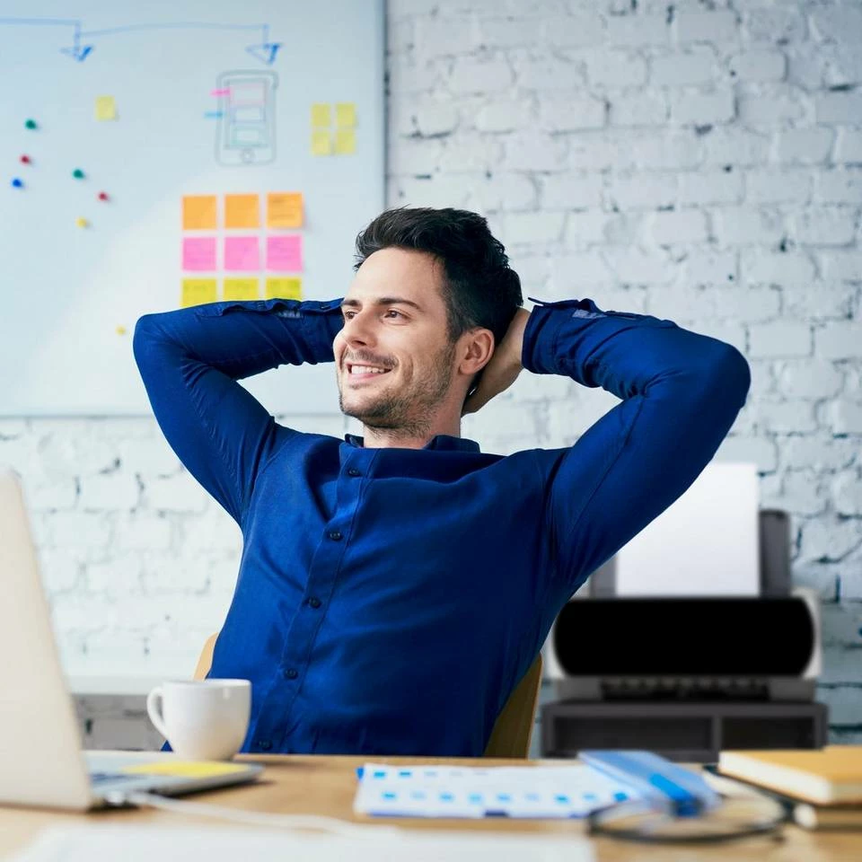 relaxdays Rollcontainer »Schwarzer Rollcontainer« – Bild 3