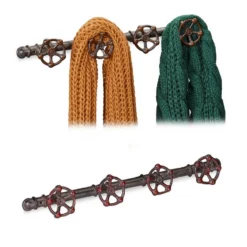 relaxdays Wandgarderobe »2 x Wandgarderobe Industrial« (2er Set)