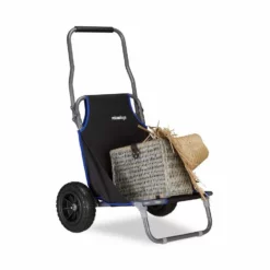 relaxdays Campingstuhl »Strandwagen faltbar mit Rädern«