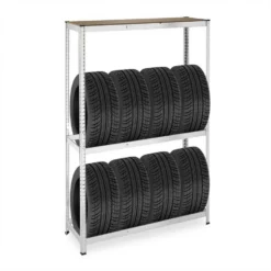 relaxdays Schwerlastregal »Reifenregal für 8 Reifen«