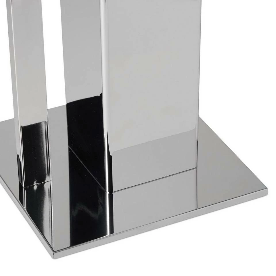 relaxdays Badezimmer-Set »WC Garnitur WIMEDO Edelstahl«, Silber Kupfer – Bild 7