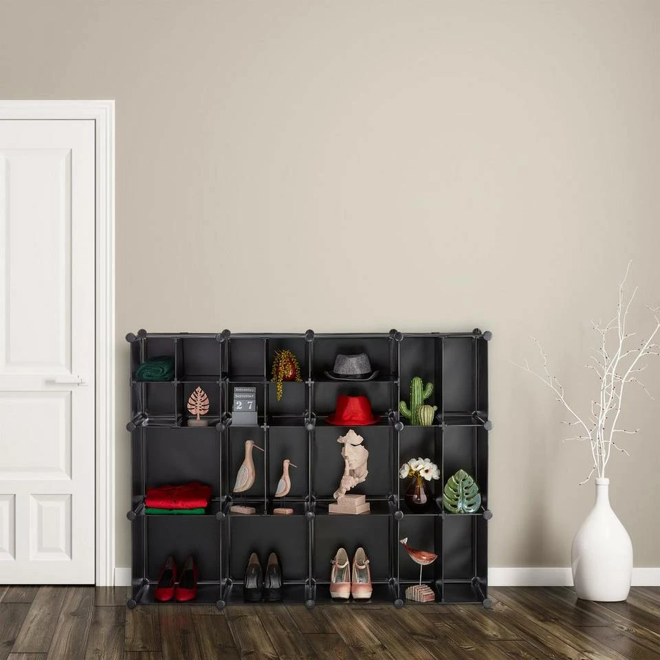 relaxdays Steckregal »320 x Verbindungsstück Regal schwarz« – Bild 6